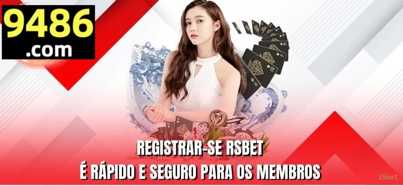 Cadastro rápido e seguro na 15bet